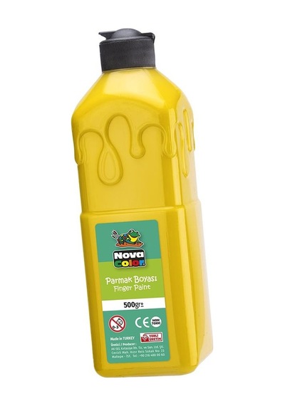 Parmak Boyası Çocuklar İçin Yıkanabilir Parmak Boyama 001 500 G 1 Adet