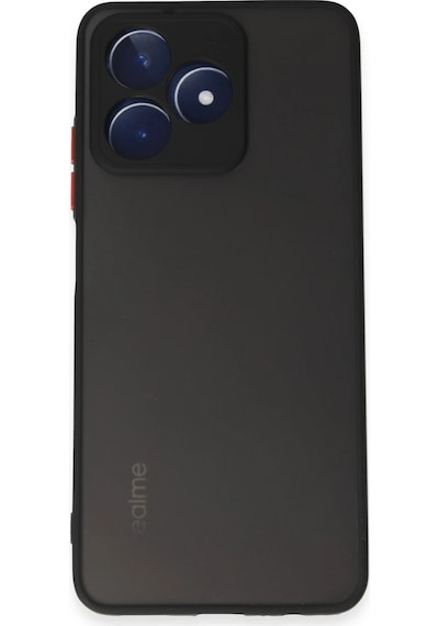 Newface - 245 - Realme C53 Kılıf Montreal Silikon Kapak - Kmrsfres - - Siyah