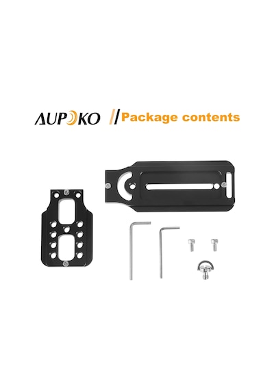 L Açılı Hızlı Değiştirme Plakası 1/4 İnç Tripod Plakası, Arca Swiss İle Uyumlu Belirtilmemiş