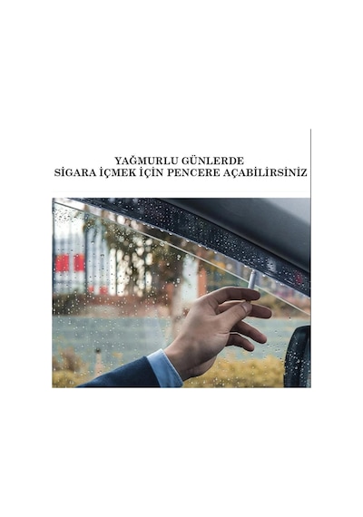 Cam Rüzgarlığı Opel Mokka 2013-2019 Arası Mügen Tip Piano Blackk