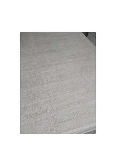 Akrilik Dokuma 200x300 6m2 Saçaklı Keçeleşmez Sertleşmez Uzun Ömürlü İnce Dokuma Halı Gri