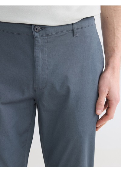 Lcwaıkıkı Classic İndigo Standart Kalıp Erkek Chino Pantolon