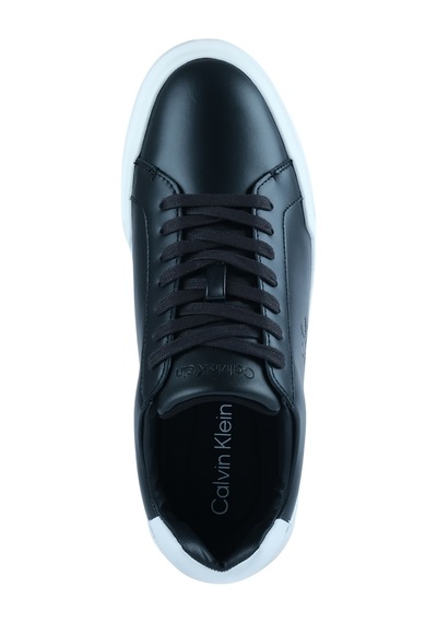 Calvin Klein Chunky Cupsole Erkek Siyah Deri Ayakkabı Ym0ym01344-0gm Siyah