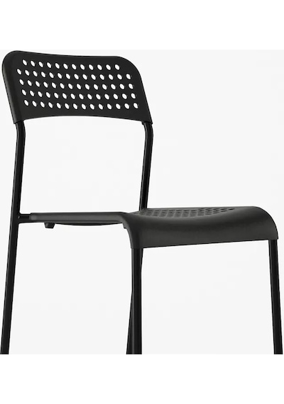 Ikea Adde Sandalye Ikea 177173941 Siyah