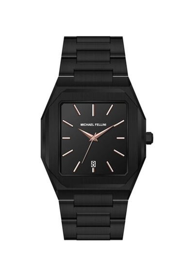 Michael Fellini 2326-6 Unisex Kol Saati Altın - Siyah
