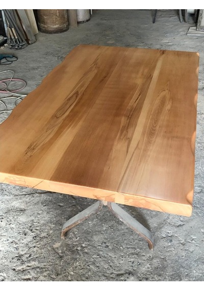 Bintaşmobilya Naturel Kayın Ağacı Kütük Masa Üstü 140X80.Cm
