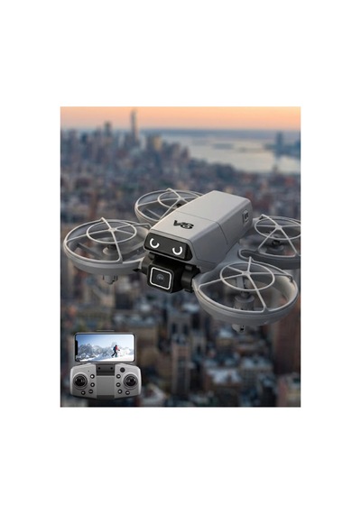 App Kontrollü Kameralı Mini Drone Headless Mod Özellikli Çok Renkli - 864400026 Çok Renkli