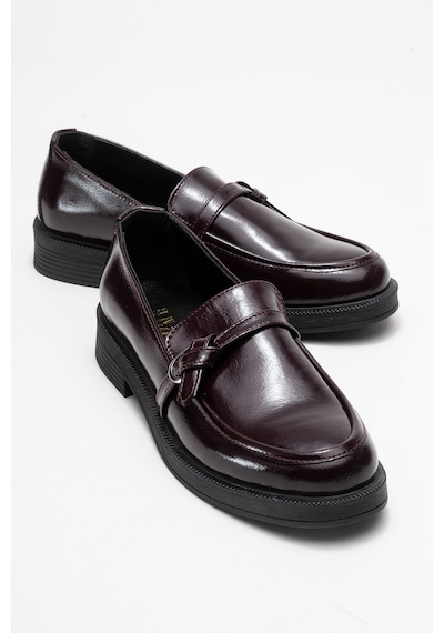 Luvishoes Luvi Shoes Galea Bordo Rugan Tokalı Hakiki Deri Kadın Loafer Ayakkabı Bordo Rugan Luvishoes Luvi Shoes Galea Bordo Rugan Tokalı Hakiki Deri Kadın Loafer Ayakkabı Bordo Rugan