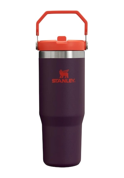 Stanley The Iceflow Flip Straw Pipetli Termos Bardak 0.89 Lt Plum