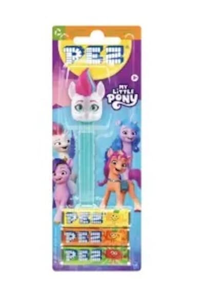 Pez Dispenser My Little Pony Zzipp Meyve Aromalı Şekerleme Makinesi Ve Şekerleme Yedekleri