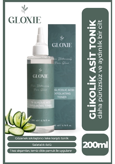Gloxie Gözenek Arındırıcı ve Dengeleyici Tonik 200 ML