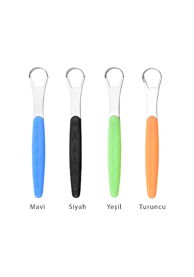 Kyver Dil Temizleme Aparatı Metal Yeşil