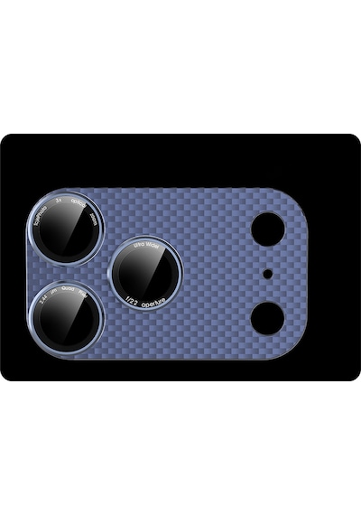 Apple Uyumlu iPhone 17 Pro Zore Cl-21 Kamera Lens Koruyucu Mavi
