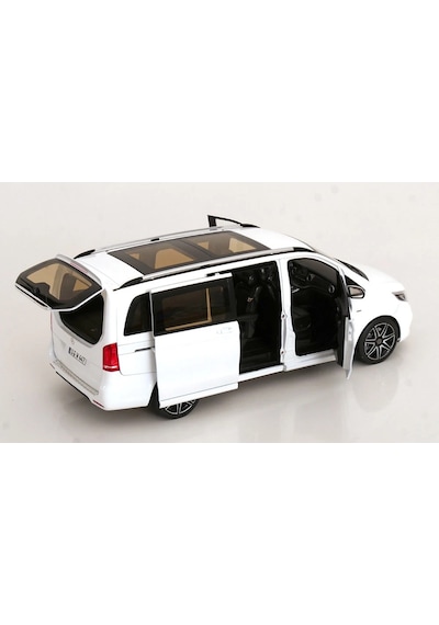 1:18 Ölçek Norev 2018 Mercedes Benz Viano V Class Amg Line V260 Diecast Metal Minyatür Model Araba 25cm
