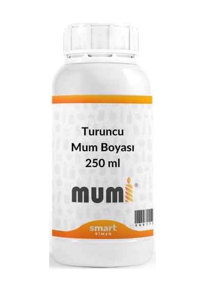 Sıvı Mum Boyası Gün Batımı Turuncusu 250 Ml Turuncu