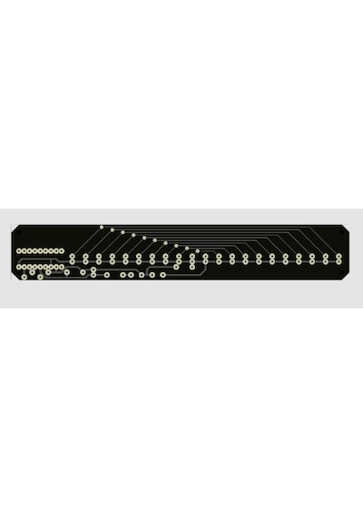 Vu Metre Devresi 21 Ledli Ayna Efektli Vu-Meter Lm3915