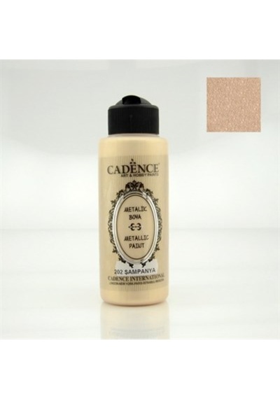 Şampanya Rengi Cadence Metalik Boya 120Ml (202)