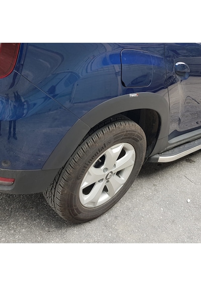 Dacia Duster Çamurluk Dodik Seti Uv Katkılı Abs Mat Siyah 8 Parça 2018 Ve Sonrası
