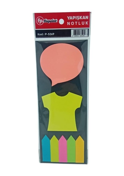 Fixpoint Post-it Yapışkan Notluk 7 Li Set P-5269