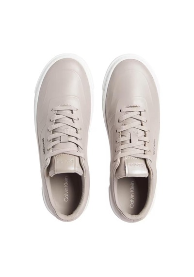 Calvin Klein Cupsole Lace Up Hf P, Ae7 Bej Kadın Spor Ayakkabı