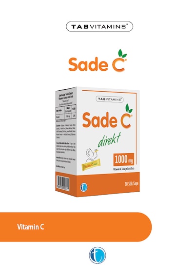 Tabvitamins Sade C Direkt 30 Stik Saşe