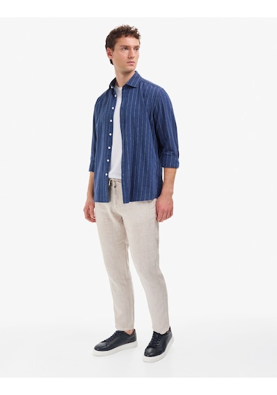 Pierre Cardin Erkek Lacivert Gömlek Desenli 50320900-vr033