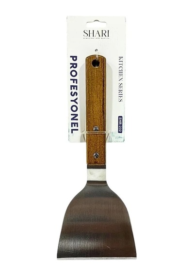 Ahşap Saplı Spatula Renkli