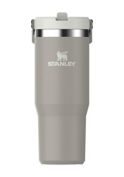 Stanley The Iceflow Flip Straw 0.89 L Pipetli Termos Bardak Gri