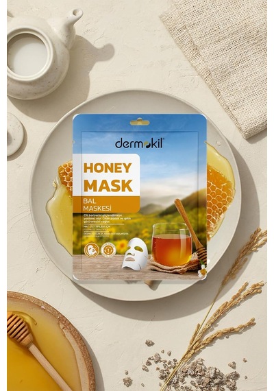 Dermokil Bal Maskesi Mat Görünümlü Ciltler İçin 20 Gr 4lü Paket