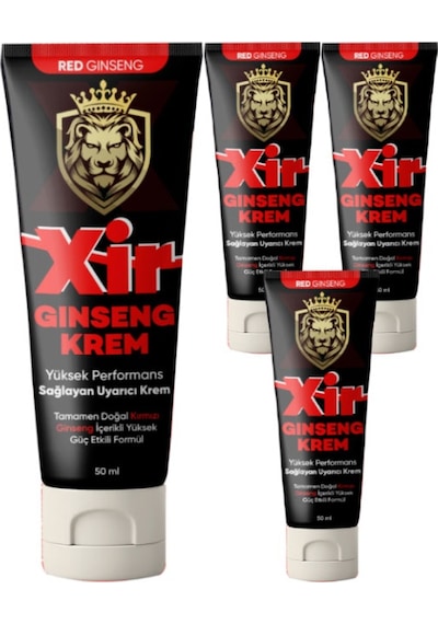 Xir 50 Ml Cream 4 Adet Erkeğe Zaman Geciktiricikrem