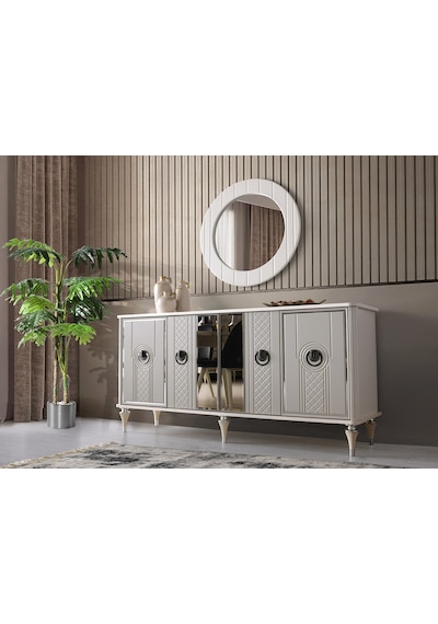 Bahar Mdf Konsol Ve Ayna Aytaşı