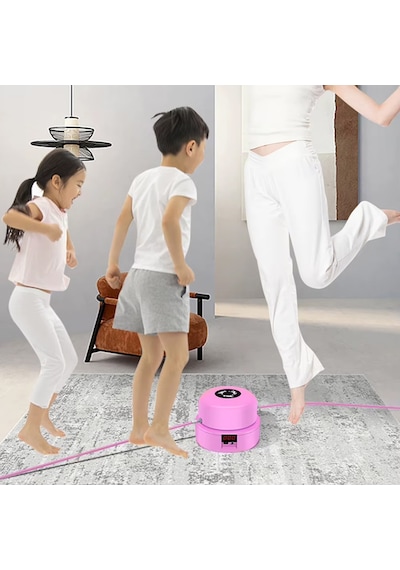 Ayt Sunup Sn-20445 Akıllı Şarjlı İp Atlama Egzersiz Makinesi Hız Ayarlı Uzaktan Kumandalı Spor Aleti