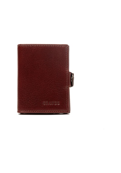 Kahve Cüzdan & Kartlık Unisex 781 Grande Deri Cüzdan Kartlık kahverengi