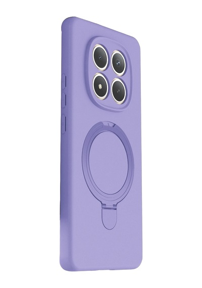 Newface - 400 - Xiaomi Redmi Note 15 4g Regal Magsafe Standlı Kapak - Csmo-tex - - Lila