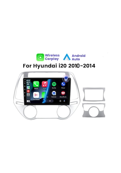 Hyundai İ20 2010-2014 Android Multimedya 2/32GB Carplayli 9inc Hd