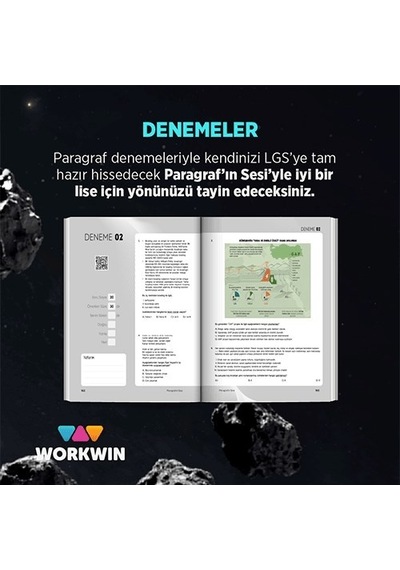 Lgs Çözüm Rehberi İle Paragraf'ın Sesi Soru Bankası Workwin Plus
