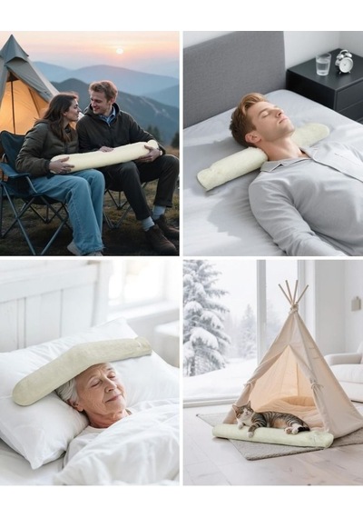 Peluş Kılıflı Uzun Sıcak Su Torbası 76 Cm - Yumuşak Dokulu 2500 Ml Kapasiteli Torba Çok renkli