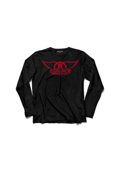 Aerosmıth Logo Uzun Kollu Tişört (512931776)