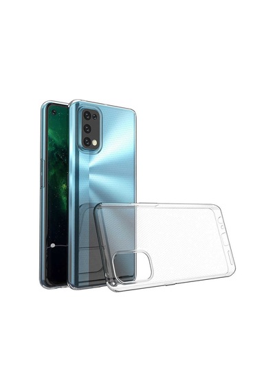 Realme 7 Pro Kılıf Zore Süper Silikon Kapak Renksiz