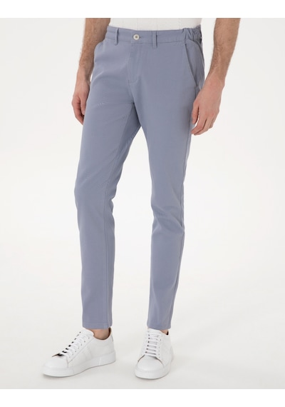 Pierre Cardin Erkek Açık Mavi Pantolon Kanvas-chino 50308080-vr003 Açık Mavi