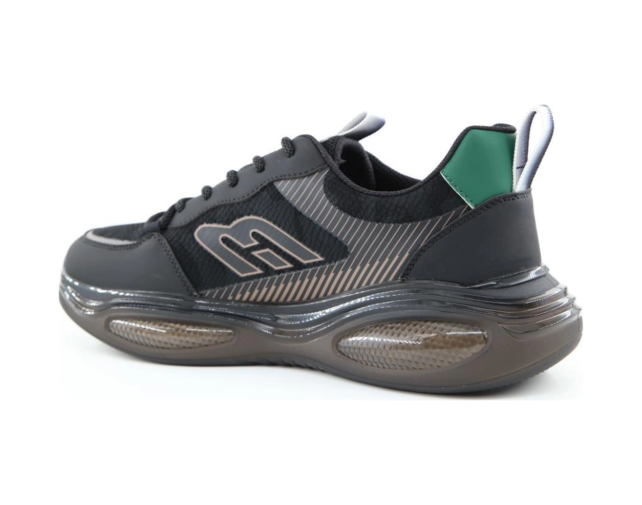 Marcomen Forty Four 22612 Siyah Erkek Sneakers Siyah