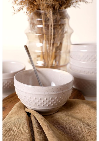 Reaktif Krem Rice Kase 11 Cm 6 Adet Q59 Çok renkli