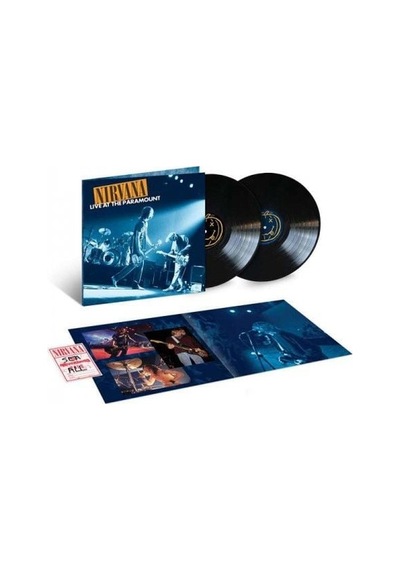Nirvana Live At The Paramount Double Lp Plak