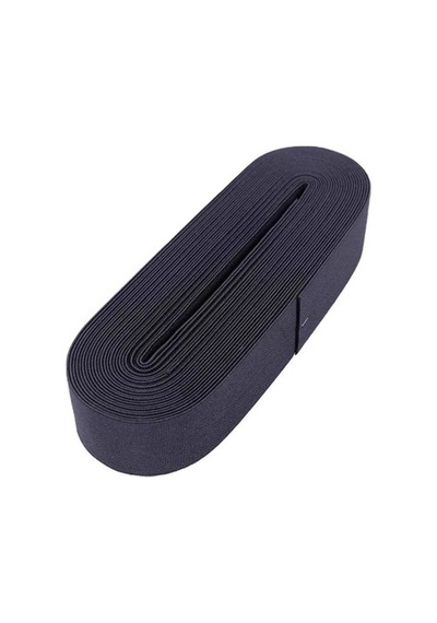 Siyah - 4cm Paça Lastik Yassı Geniş 10mt. Bx40