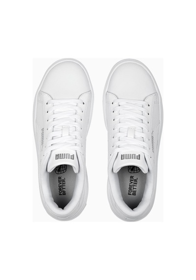 Puma Smash Platform V3 Kadın Sneaker Beyaz