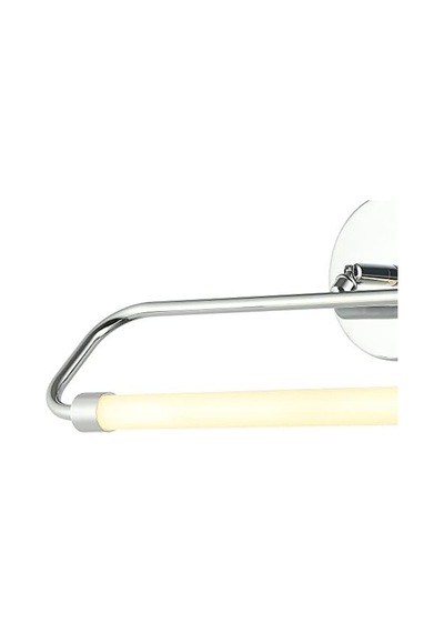 Albıno 35 Lık Ledlı Krom Aplık 6w 3000k Açık Ahşap