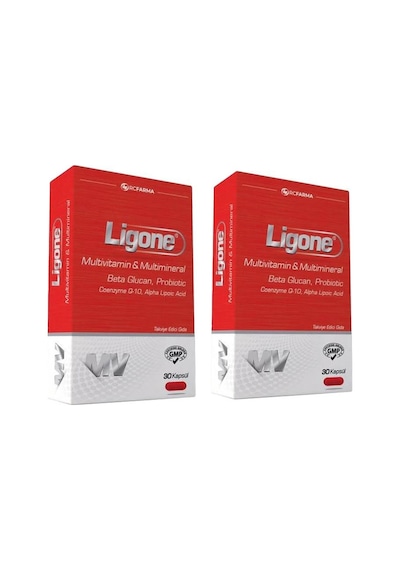 Rc Farma Ligone Multivitamin&Multimineral 2 x 30 Kapsül