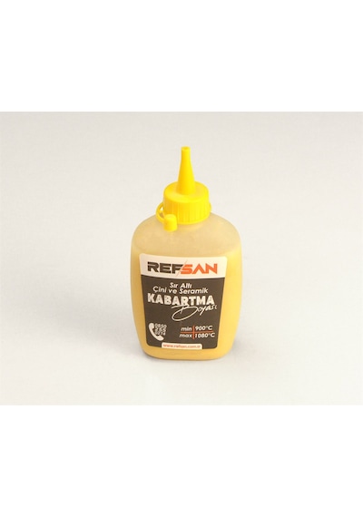Kabartma Boyası Koyu Sarı 100 Gr