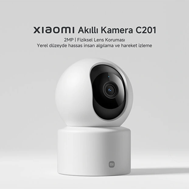 Xiaomi Smart Camera C201 Full HD 1080p Akıllı Güvenlik Kamerası (Xiaomi Türkiye Garantili)