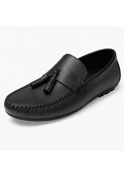 Growish Gr0297 Hakiki Yumuşak Deri Saraçlı Esnek Tam Bükülebilir Püsküllü Loafer Babet Ayakkabı Siyah Growish Gr0297 Hakiki Yumuşak Deri Saraçlı Esnek Tam Bükülebilir Püsküllü Loafer Babet Ayakkabı Siyah